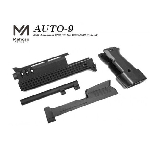 Mafioso Airsoft CNC Aluminum Conversion Kit for KSC M93R II (System7) / M93R Auto 9C GBB